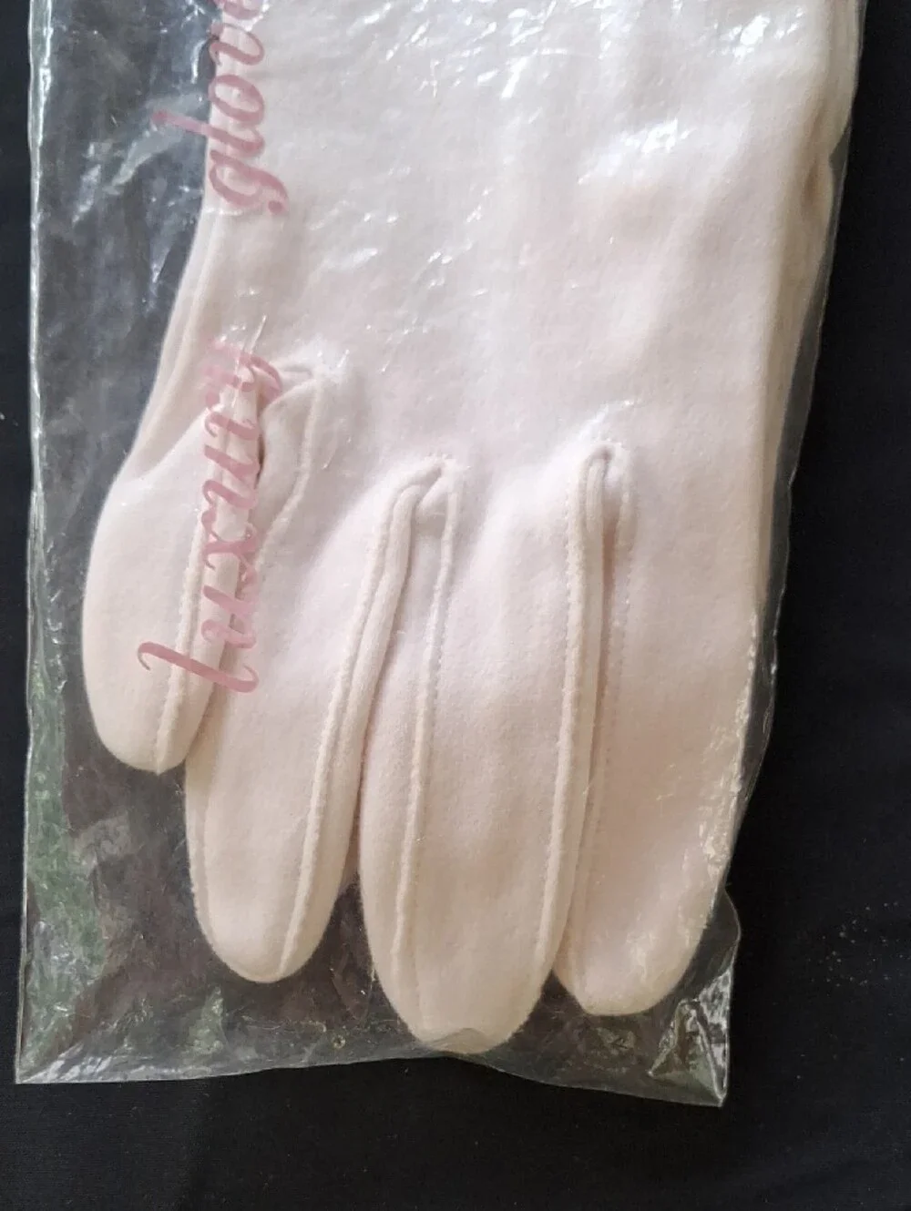 Women’s Grandoe Light Pink Evening Gloves-1950s-1960s NOS
